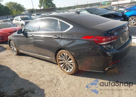 2017 Genesis G80 3.8 из США, поврежденный, VIN KMHGN4JE5HU193764